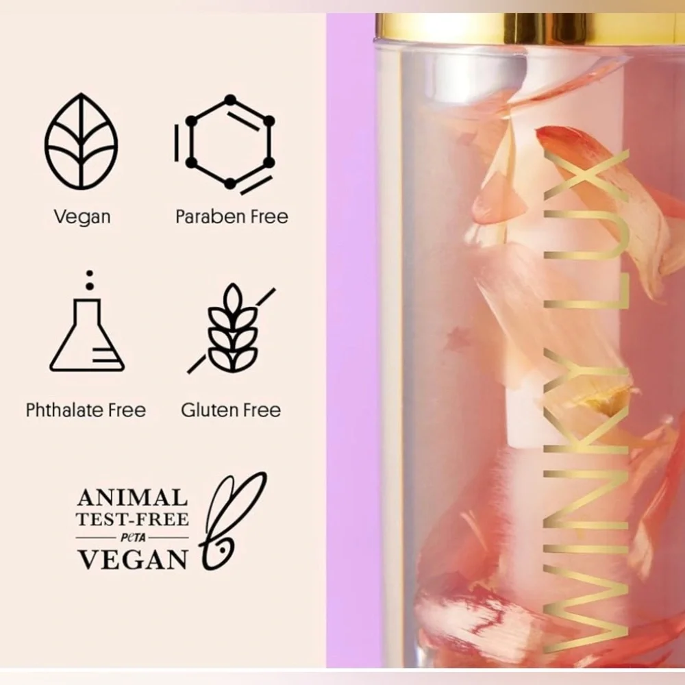 Winky Lux Flower Petal infused Lip Oil 2 pack‎ new